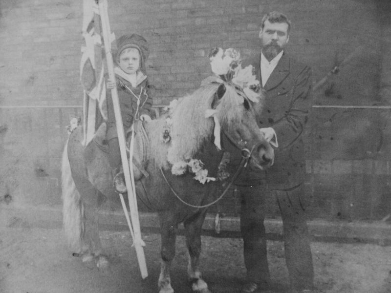 Capt. James Anderson with his son