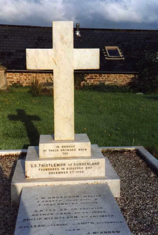 The grave site